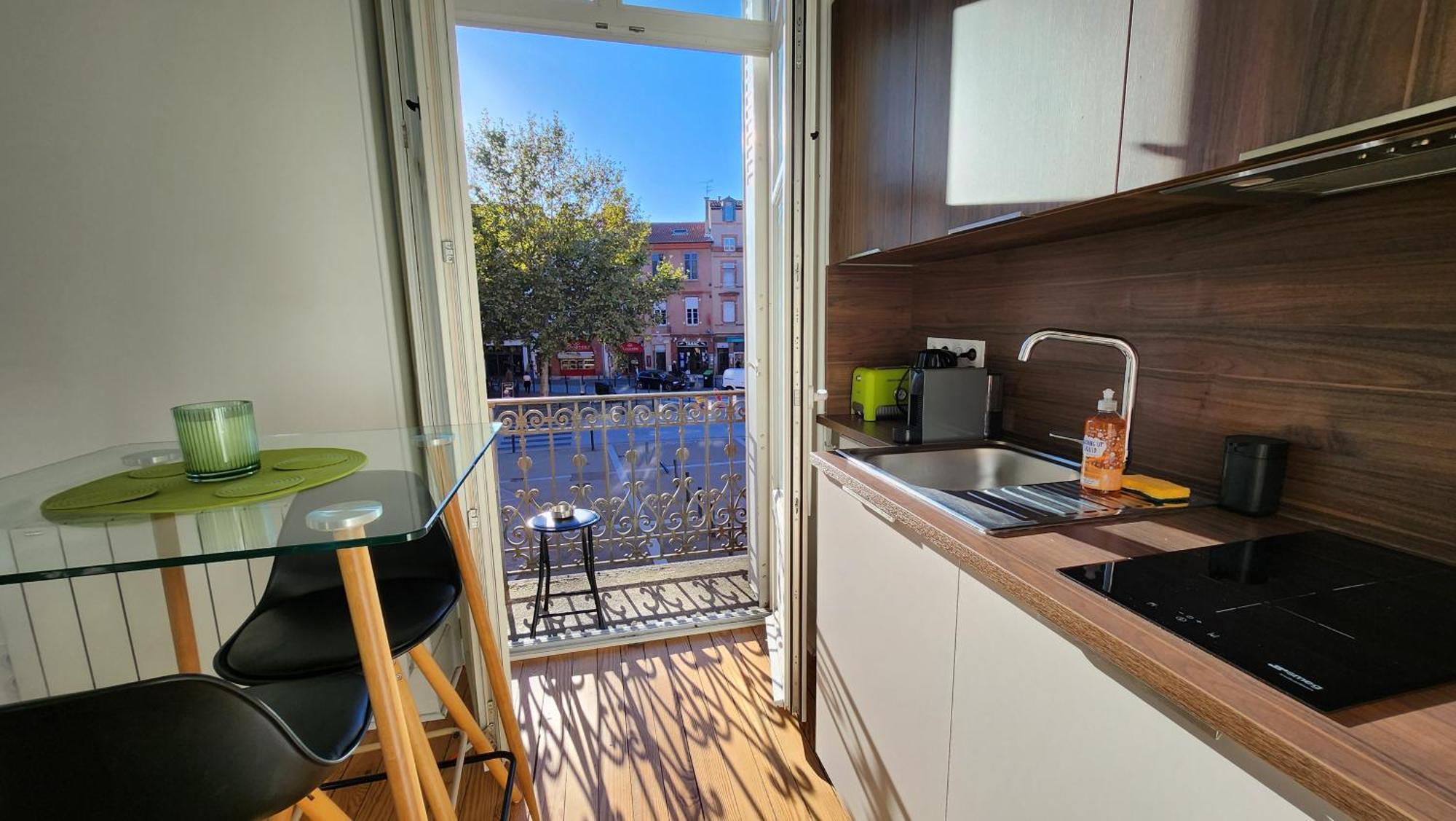 Le Jardin D'Eden Premium - Equipe, Balcon, Hypercentre Apartment Toulouse Bagian luar foto