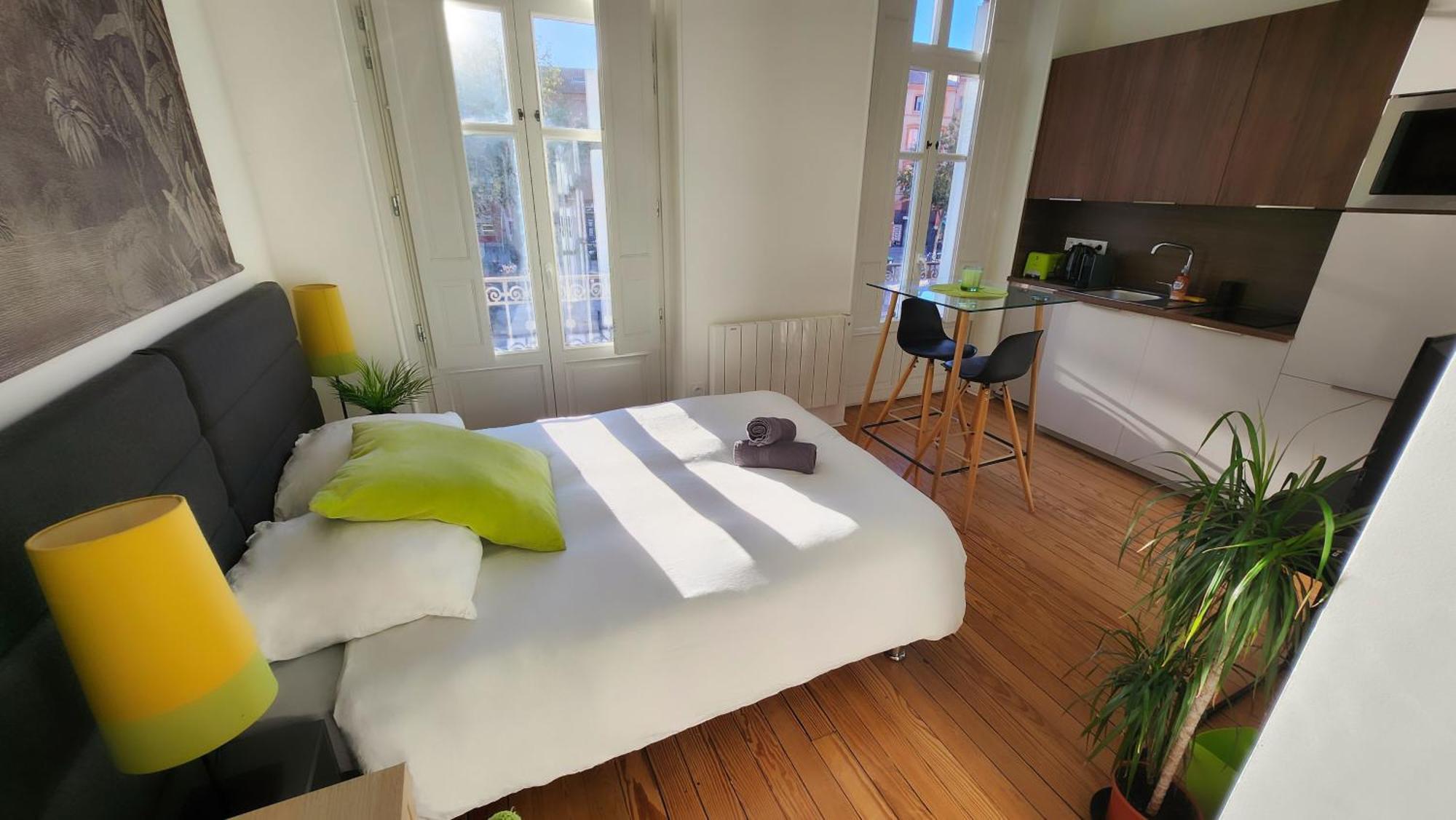 Le Jardin D'Eden Premium - Equipe, Balcon, Hypercentre Apartment Toulouse Bagian luar foto